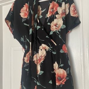 nwot floral romper